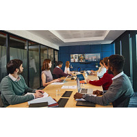 HP A4MA7AA Poly Studio X72 All-In-One Video Bar with TC10 Controller Kit