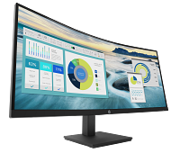 HP P34hc G4 WQHD USB-C Curved Monitor