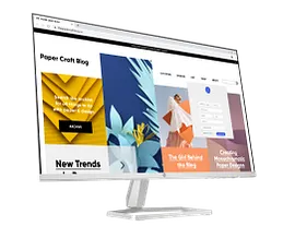 HP Series 5 27 inch FHD White Monitor - 527sw