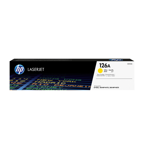 HP 126A Yellow Toner Cartridge CE312A CE312-00902d EMEA