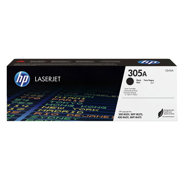 HP 305A Black Toner Cartridges CE410A CE410-00902c EMEA