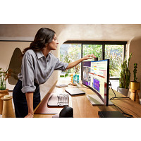 HP 8K157E9 Series 7 Pro 734pm (34 hüvelyk) 3440x1440@120Hz USB-C ívelt konferenciamonitor 5év garanciával