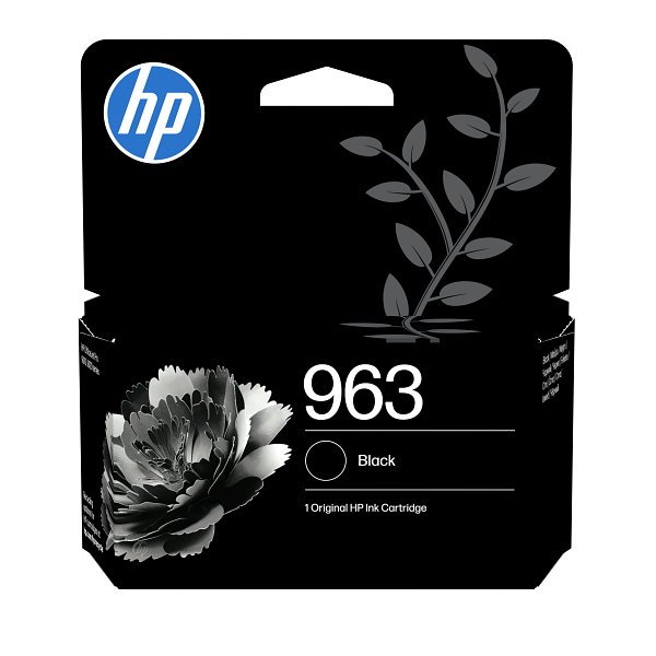 HP 963 Black EMEA Ink Cartridge 3JA26AE #LS2