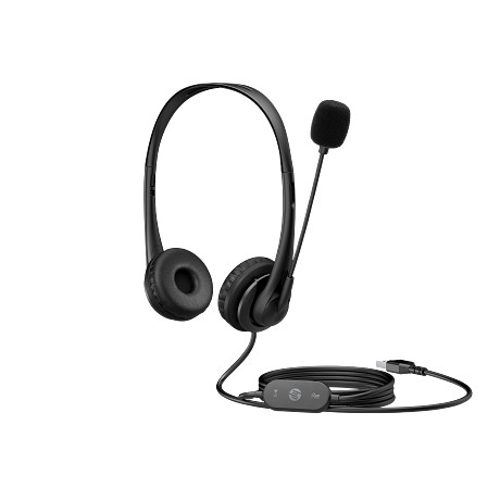 HP 428H5AA sztereó USB-s headset G2