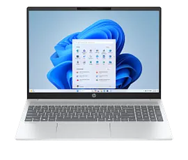 HP OmniBook 5 Laptop AI 16, Windows 11 Home, Intel® Core™ Ultra 7, 16GB RAM, 512GB SSD, Glacier silver