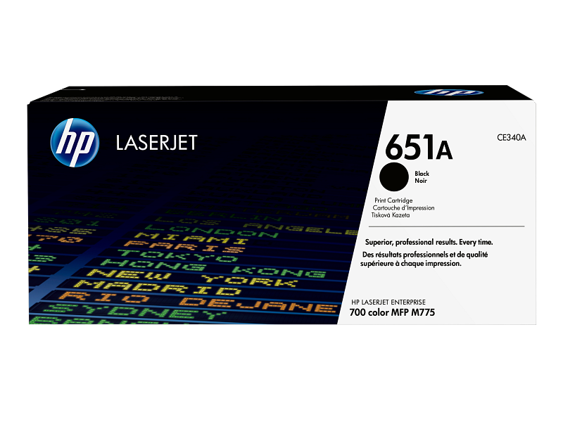 HP LaserJet 651A Black Print Cartridge