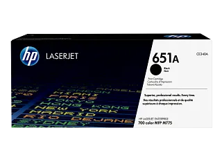 HP® 651A Black LaserJet Toner Cartridge (CE340A)