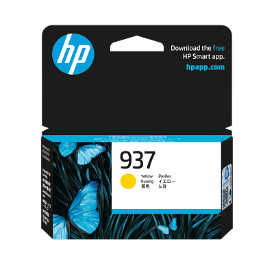 HP 937 Yellow Original Ink Cartridge
