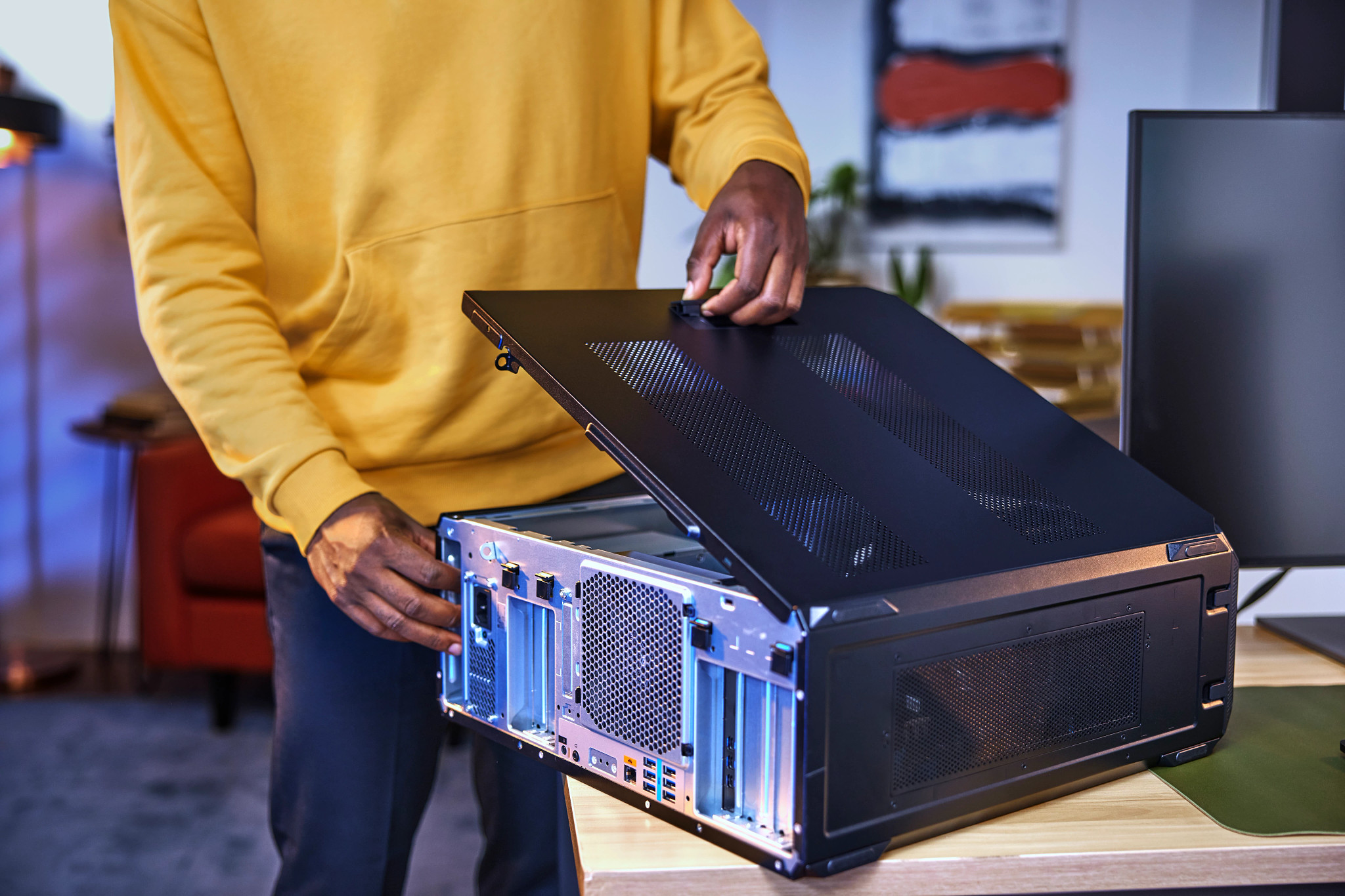 パソコンデスク sophey Bush Business Furniture Cubix 48