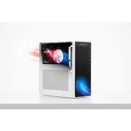 HP OMEN 16L TG03-0004nn BM7P4EA CU5/225F 32GB 1TB RTX 4060 Ti 8GB W11H fehér Gamer számítógép / PC 