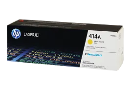 HP 414A Yellow Original LaserJet Toner Cartridge, W2022A