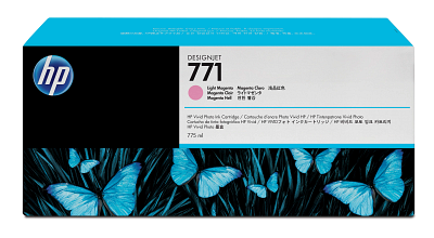 HP 771 775-ml Light Magenta DesignJet Ink Cartridge