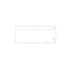 HyperX Alloy Rise Top Plate - White