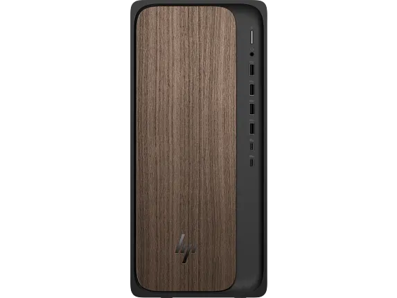 HP Home Desktop PCs, HP OmniDesk Desktop AI M03-0173t PC, Windows 11 Home, Intel® Core™ Ultra 7, 16GB RAM, 2TB SSD, Dark wood