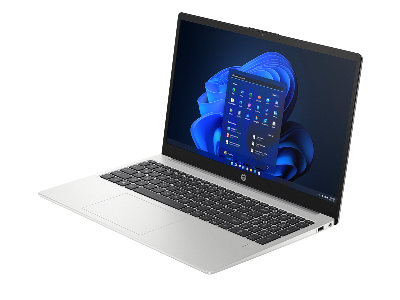 HP 250 G10 15 Inch Notebook PC FFPlus FFPlusPlus TurboSilver NT HDcam FPR Catalog Win11 WhiteBG Fron