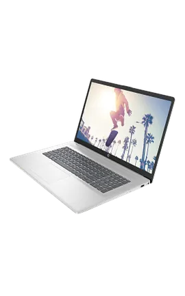 HP Laptop 17, Windows 11 Home, 17.3", Intel® Core™ 3, 8GB RAM, 256GB SSD, HD+, Natural silver