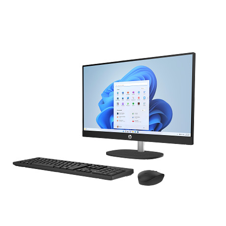 HP 24-cr0010nn AIO AY7P1EA 23.8" CI3/N300 8GB 512GB FreeDOS fehér nem érintőképernyős multifunkciós számítógép / PC