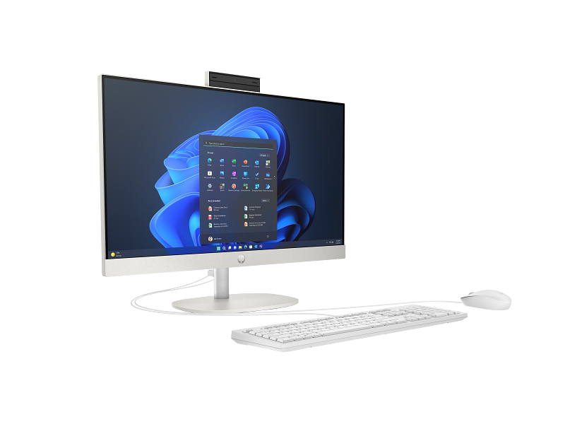 HP ProOne 240 23.8 inch G10 All-in-One Desktop PC EMEA Only ShellWhite T NT Fixed Wired Win11 CoreSe