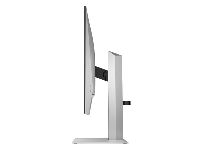 HP Series 7 Pro 24 WUXGA USB-C Monitor-724pu PikeSilver LeftProfile WhiteBg