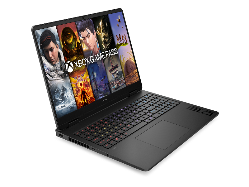 HyperX OMEN 16 inch Gaming Laptop PC 16-am2000_Product_Shadow black_Product Only_Right facing