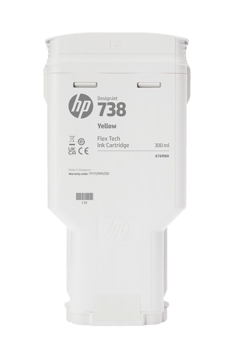 HP 738 (498N8A) Black Original DesignJet Ink Cartridge HP 738 (498N8A) Black Original DesignJet Ink Cartridge